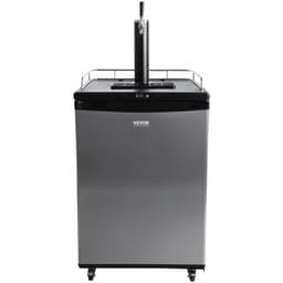 Beer Kegerator, Single Tap Draft Beer Dispenser, Full Size Keg Refrigerator With Shelves | Fridge.com