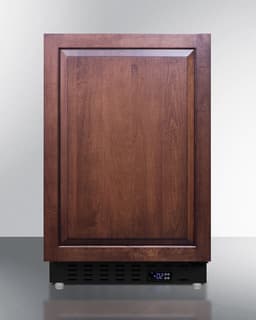 Summit Appliance ALFZ37BIF 21" Wide Built-In All-Freezer; Panel-ready Door (Panels Not Included); Open Door and Temperature Alarms; Manual Defrost; 2.68 cu.ft Capacity; Digital Thermostat | Fridge.com