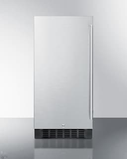 Summit 15 Inch Freestanding/Built In Undercounter Counter Depth Compact All-Refrigerator ALR15BSSLHD | Fridge.com