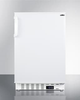 2.8 CU. FT. Manual DEFROST Upright Freezer in White, ADA Compliant | Fridge.com