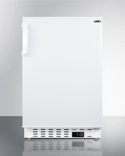 Summit 20" Refrigerator, Built-In Undercounter Fridge, 3.53 cu.ft. Capacity, ADA Compliant, White- ALR46W | Fridge.com