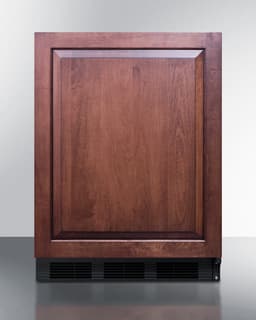 Summit 24" Refrigerator, Undercounter Fridge, 5.5 cu.ft. Capacity, ADA Compliant, Stainless Steel- AR5BS | Fridge.com