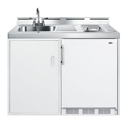 Summit Compact Kitchen C48ELGLASS | Fridge.com