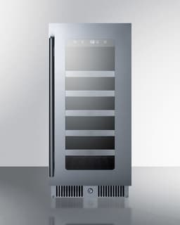 Summit Appliance Single Zone 14.88'' 29 Bottle Wine Refrigerator | Fridge.com