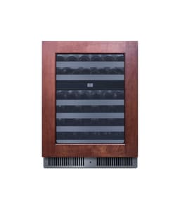 Summit Appliance  24" Dual Zone Built-In Panel Ready Wine Cellar (Panel Not Included) | Fridge.com