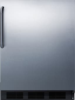 Summit Appliance CT663BKCSS Built-in Undercounter Refrigerator-Freezer for Residential Use, Cycle Defrost with Deluxe Interior, Professional Towel Bar Handle and Stainless Steel Exterior | Fridge.com