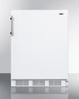 Summit 24" Refrigerator, Peak24 Undercounter Fridge, 5.5 cu.ft. Capacity, White - FF61W | Fridge.com