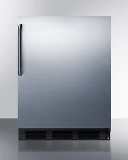 Summit 24 Inch Undercounter Counter Depth Compact All-Refrigerator FF63BKSSTB | Fridge.com