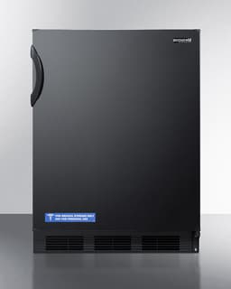 Summit 24 Inch Freestanding/Built In Undercounter Counter Depth Compact All-Refrigerator FF7BKBIADA | Fridge.com