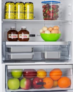 Summit Appliance FFBF181ES2 24" Wide Bottom Freezer Refrigerator, Stainless Steel Door, ENERGY STAR Certified, Digital thermostats, Made in Europe | Fridge.com