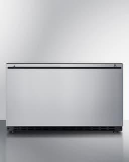 Summit 30” Drawer Refrigerator, Outdoor Refrigerator, 2.5 Capacity, Stainless Steel, Panel Ready Capable*- SDR301OS (*Panels not include) | Fridge.com