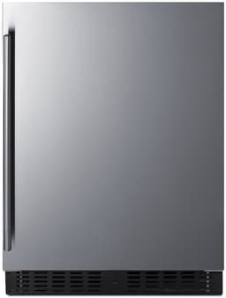 Summit ASDS2413 24 Inch Wide 30 Can Capacity Wine and Beverage Cooler Combo with High Temperature Alarm | Fridge.com