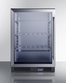 Summit Commercial 23" Built In Undercounter Compact Upright Freezer SCF475LHD | Fridge.com