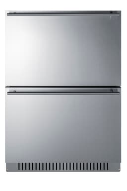 Summit 24 Inch Refrigerator Drawers SPR627OS2D | Fridge.com