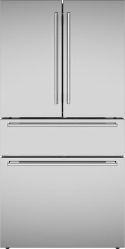Thermador 20.4 cu. ft. Freestanding French Door Bottom Mount Refrigerator 36-Inch Wide Masterpiece Handles In Stainless Steel | Fridge.com