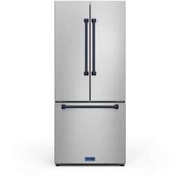 30 in. Wide Gordon Ramsay Series By Thor Kitchen 17.5 cu. ft. Counter Depth Refrigerator With Navy Blue Hardware - Stainless Steel | Fridge.com