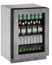 U-Line 24 Inch 2000 24" Built In Undercounter Counter Depth Compact All-Refrigerator U2224RGLINT00B | Fridge.com