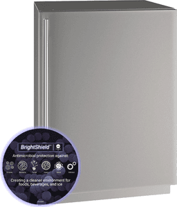 U-Line 24 Inch 5 Class 24" Freestanding/Built In Undercounter Compact All-Refrigerator UHRE524SS81A | Fridge.com