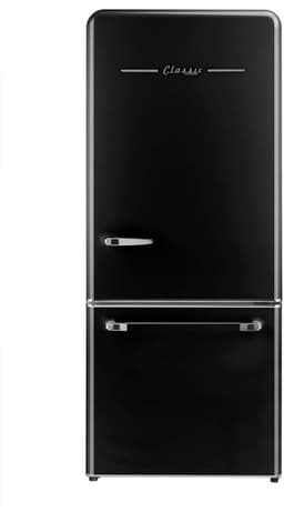 Classic Retro 30" Frost-Free 17.7 cu. ft. Energy Star Certified Bottom Freezer Refrigerator | Fridge.com