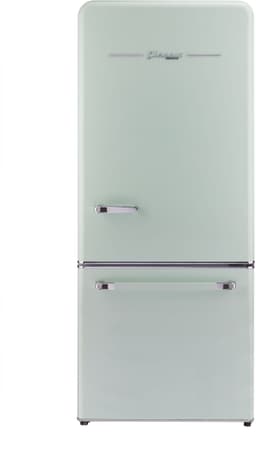 Classic Retro 30" Frost-Free 17.7 cu. ft. Energy Star Certified Bottom Freezer Refrigerator | Fridge.com