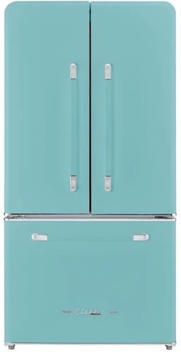 Unique Appliances 36 Inch Appliances Classic Retro 36" Counter Depth French Door Refrigerator UGP595LTAC | Fridge.com