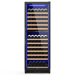 Velivi 154-Bottle Built-In Or Freestanding Dual Zone Wine Refrigerator With Stainless Steel Door | Fridge.com