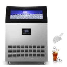 Velivi 220 lb. Daily Production Cube Clear Ice Freestanding Commercial Use Ice Machines | Fridge.com