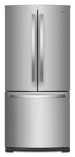 Whirlpool 30 in. Wide French Door Refrigerator in Stainless Steel 20 cu. ft. WRF560SMHZ | Fridge.com