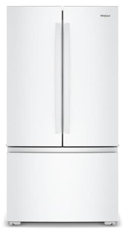 Whirlpool Maximize organization and minimize clutter with 5 storage zones in our large capacity counter depth French Door refrigerator. in White | Fridge.com