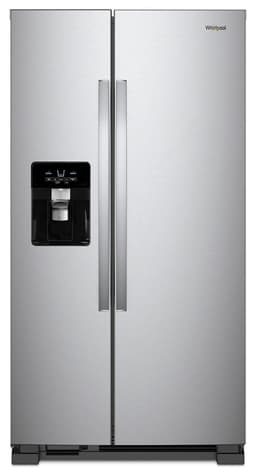 Whirlpool 36 in. Wide Side-by-Side Refrigerator 25 cu. ft. WRS325SDHZ | Fridge.com