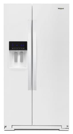 Whirlpool 36 in. Wide Counter Depth Side-by-Side Refrigerator in White 21 cu. ft. | Fridge.com