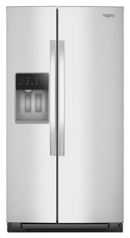 Whirlpool 36 in. Wide Side-by-Side Refrigerator 28 cu. ft. | Fridge.com