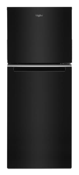 Whirlpool 24 in. Wide Top-Freezer Refrigerator in Black 11.6 cu. ft. | Fridge.com
