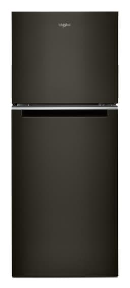 Whirlpool 24 in. Wide Top-Freezer Refrigerator in Black Stainless Finish 11.6 cu. ft. | Fridge.com