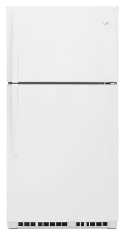 Whirlpool 33 in. Wide Top Freezer Refrigerator in White 21 cu. ft. WRT511SZDW | Fridge.com