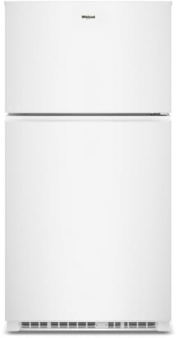 Whirlpool - 21.3 cu. ft. Wide Top Freezer Refrigerator With Total Coverage Cooling - White | Fridge.com