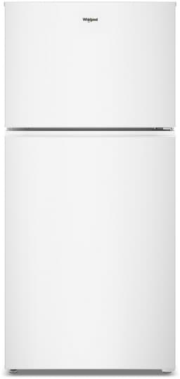 Whirlpool 30 Inch Top Freezer Refrigerator WRTX3219SW | Fridge.com
