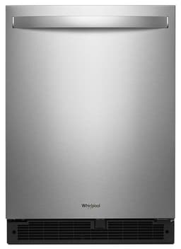 Whirlpool 24 in. Wide Undercounter Refrigerator in Stainless Steel 5.1 cu. ft. | Fridge.com