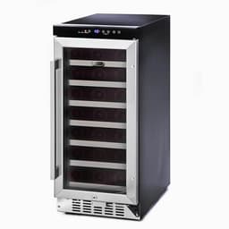 Whynter 33 Bottle Compressor Built-In Wine Refrigerator - Silver | Fridge.com