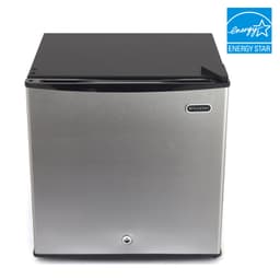 Whynter CUF-112SS Mini, Energy Star Rated Small Upright Freezer with Lock, Stainless Steel -1.1 Cubic Feet | Fridge.com