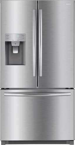 Winia French Door Bottom Mount Refrigerator 26 Cu Ft Stainless Steel | Fridge.com