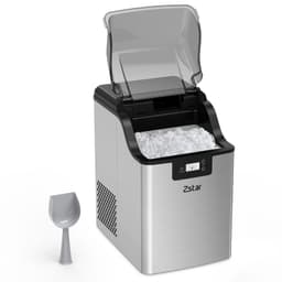 Yesurprise 44 lb. Daily Production Cube Clear Ice Freestanding Ice Maker | Fridge.com