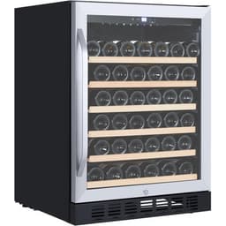 24-Inch 46-Bottle Wine Cooler With Digital Touchscreen  Freestanding Or Built-In, Lockable Wine Refrigerator For Home And Bar | Fridge.com
