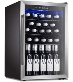 YUKOOL 4.4cu.Ft Single Zone Freestanding Wine & Beverage Refrigerator | Fridge.com