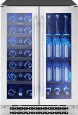 Brisas 24" Freestanding/Built In Undercounter Beverage Center BWB24C32AG | Fridge.com