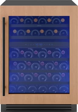 Zephyr - Presrv 24 in. 45-Bottle Convertible 5.6 cu ft. Dual Zone Panel-Ready Wine Cooler - Panel Ready + Glass | Fridge.com