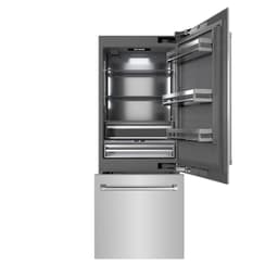 ZLINE 30 Inch Built In Counter Depth Bottom Freezer Refrigerator GRBIV30430 | Fridge.com