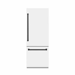 ZLINE 30 Inch Built In Counter Depth Bottom Freezer Refrigerator GRBIVZWM30MB | Fridge.com