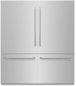 ZLINE 72 Inch Built In Counter Depth French Door Refrigerator RBIT30472 | Fridge.com