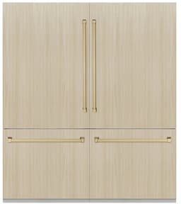 ZLINE 72 Inch Autograph 72" Built In Counter Depth French Door Refrigerator RBITZ72CB | Fridge.com
